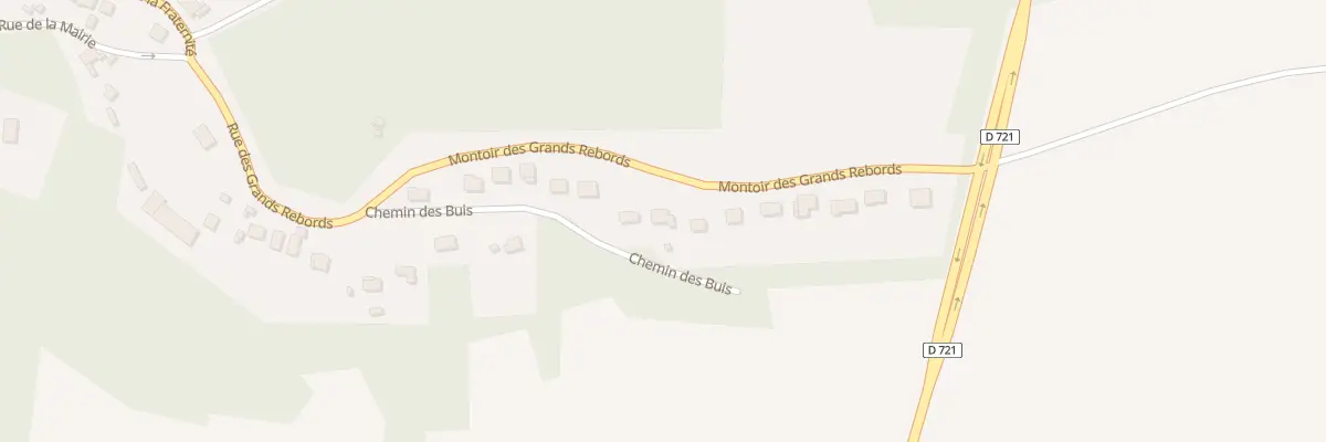 Plan du 30 Vc Montoir des Grands Rebords à Boissy-la-Rivière