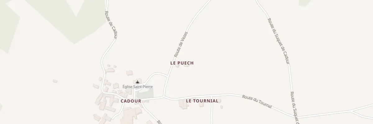 Plan du 5229 Cadour au Bas Ségala