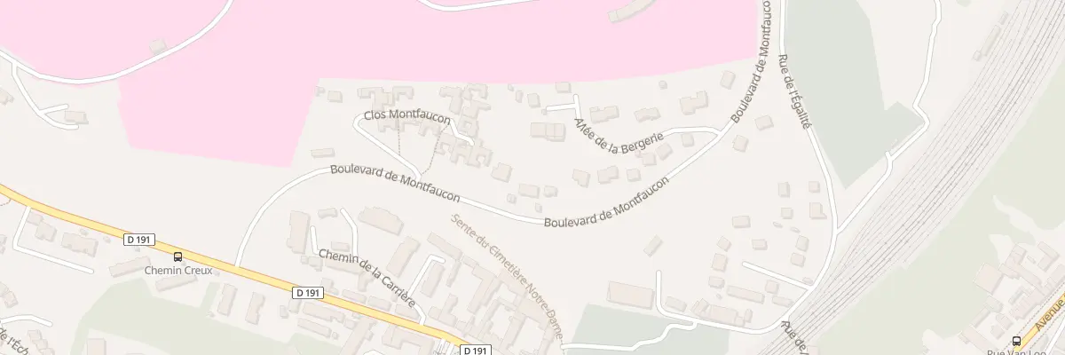 Plan du 9 Bd de Montfaucon à Étampes