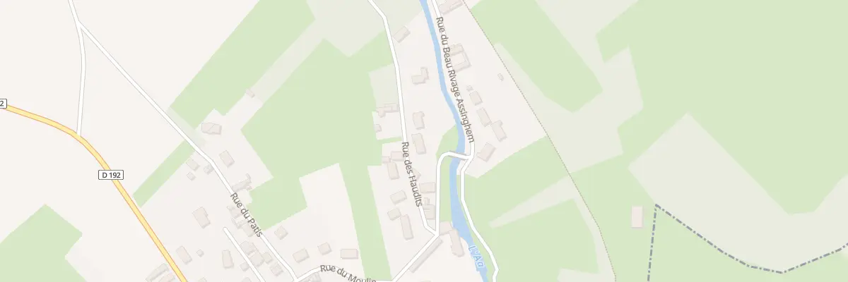 Plan du 4 Rue des Haudits à Wavrans-sur-l’Aa