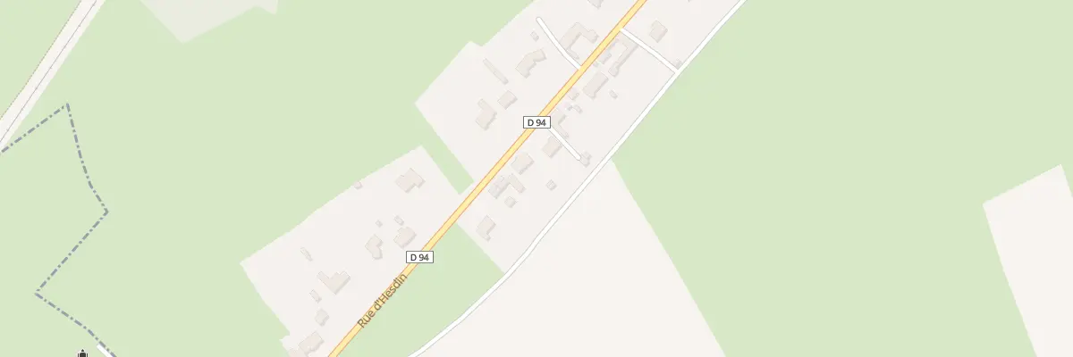 Plan du 89 Rue d’Hesdin à Blangy-sur-Ternoise