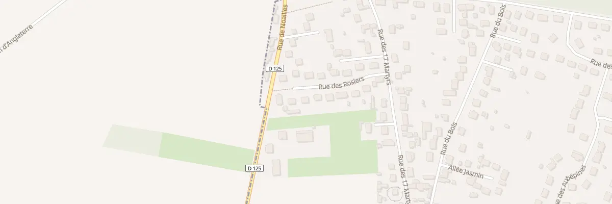 Plan du 20 Rue des Rosiers à Andeville