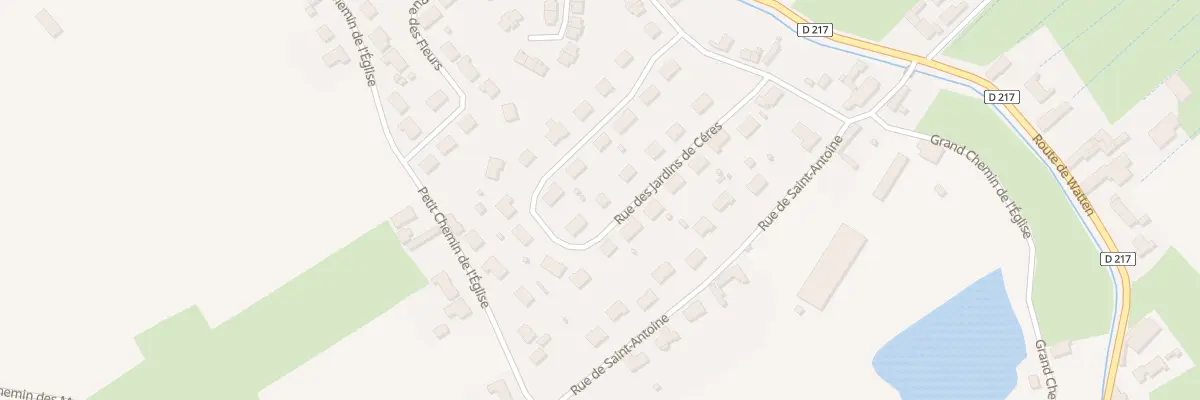 Plan du 267 Rue des Jardins Ceres à Ruminghem