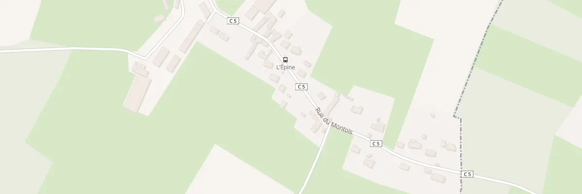 Plan du 1292 Rue du Montois à Warluis