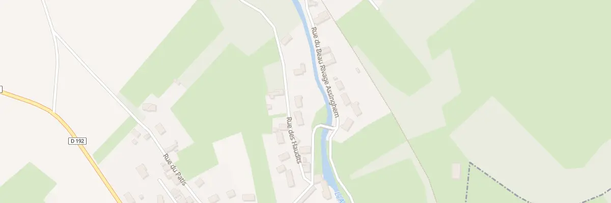 Plan du 6 Rue des Haudits à Wavrans-sur-l’Aa