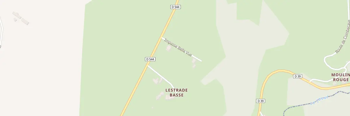 Plan du 5250 Lestrade Vabre-Tizac au Bas Ségala