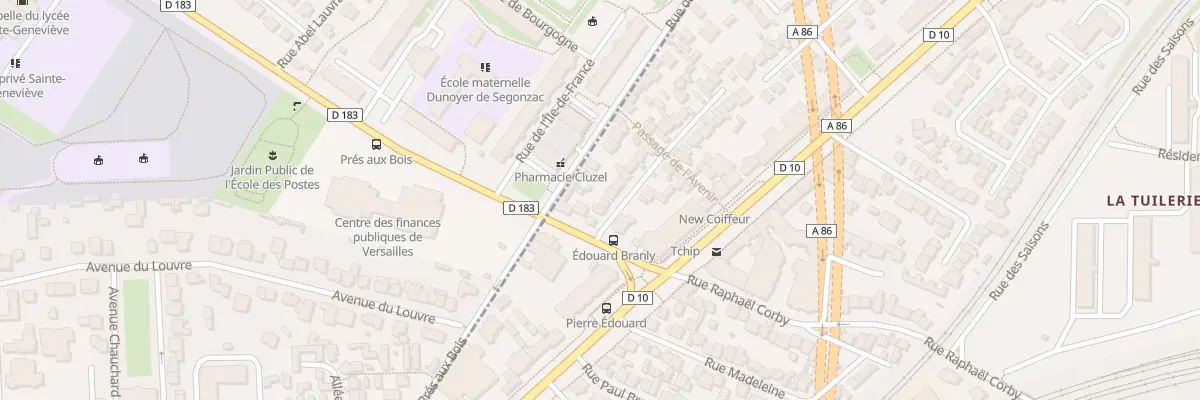 Plan du 6 Rue E Branly et E Roger à Viroflay