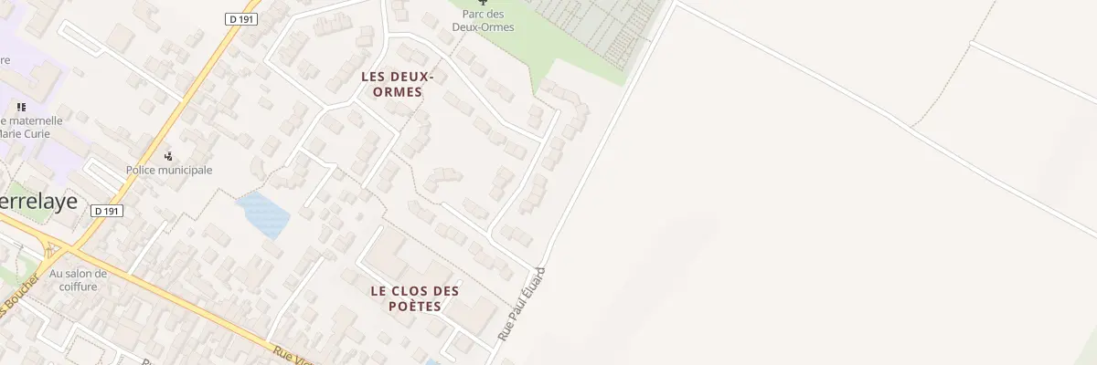 Plan du 14 Rue des Deux Ormes à Pierrelaye
