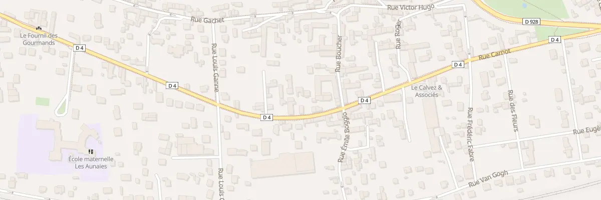 Plan du 12 Rue François Villon à Auvers-sur-Oise