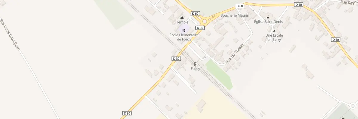 Plan du 9 Rue Jean Lothe à Foëcy