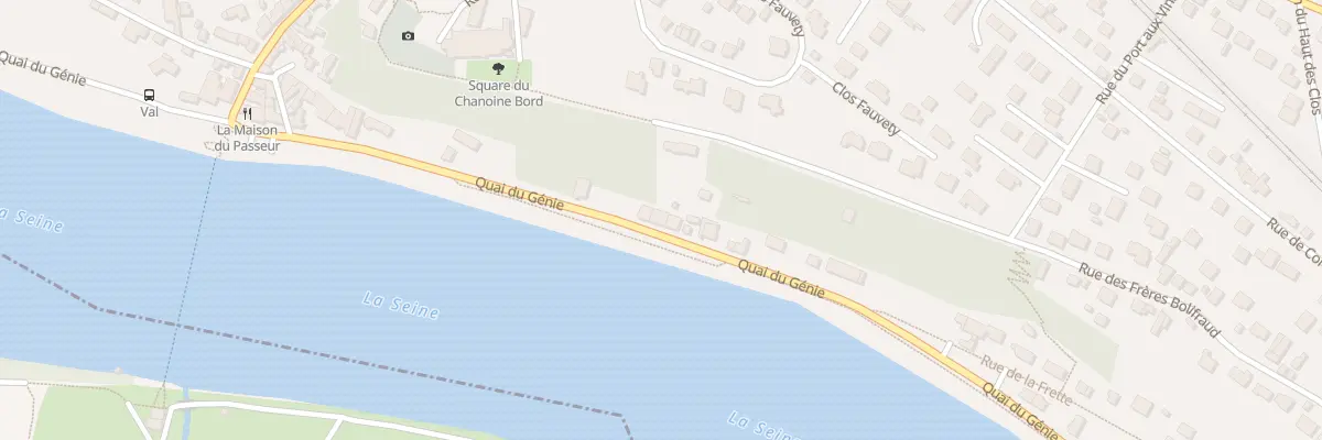 Plan du 21 Quai du Génie à Herblay-sur-Seine