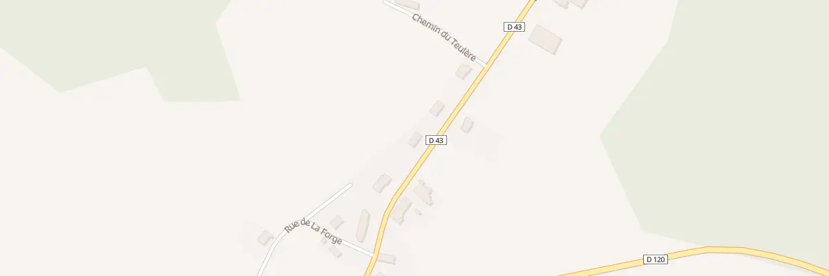 Plan du 6000 Le Bourg à Montvert