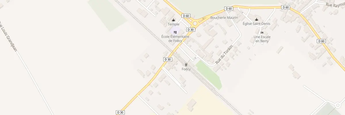 Plan du 7 Rue Jean Lothe à Foëcy