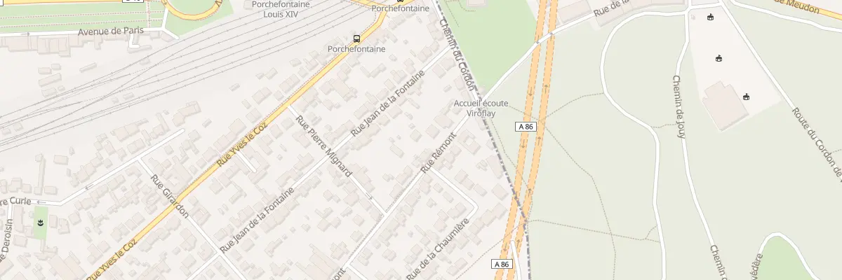 Plan du 10B Rue Rémont à Versailles