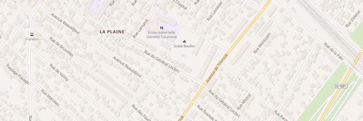 Plan du 71 Rue General Leclerc à Sartrouville
