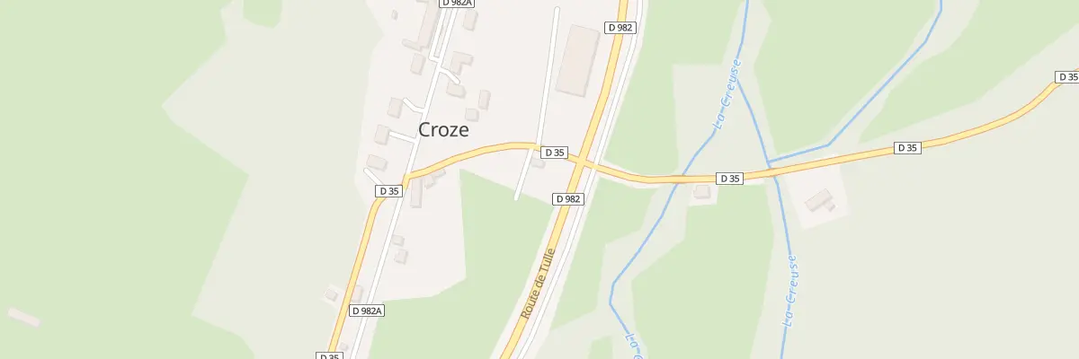 Plan du 5030 La Buige de la Brousse à Croze