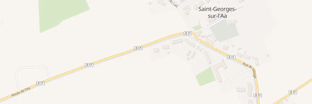 Plan du 2074 Rte de l’Aa à Saint-Georges-sur-l’Aa