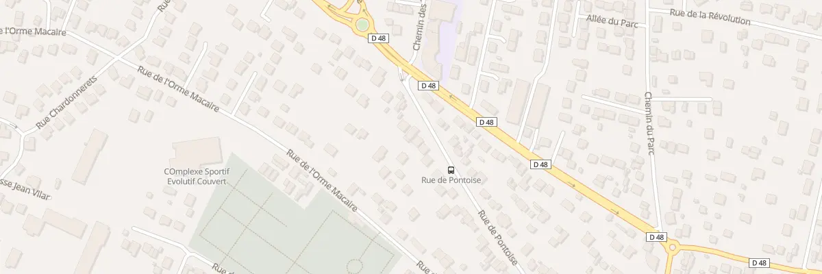 Plan du 97 Rue de Pontoise à Herblay-sur-Seine