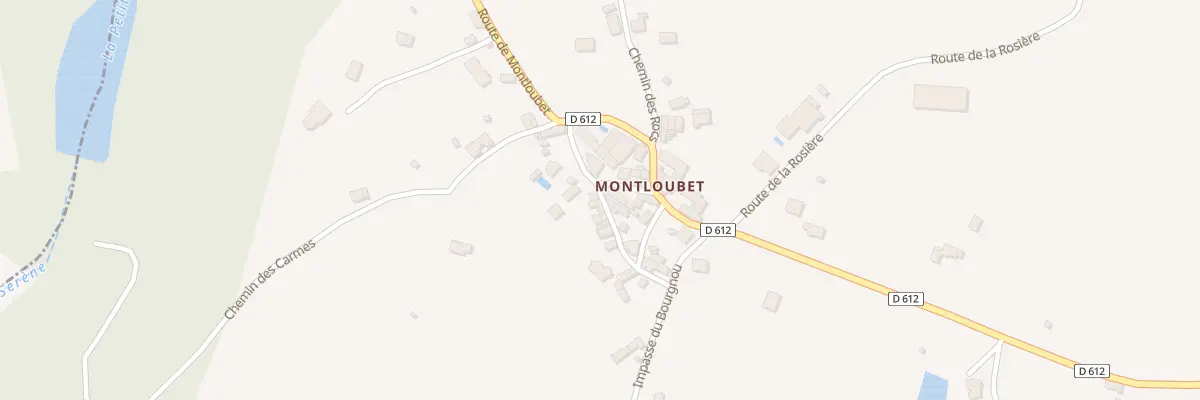 Plan du 5094 Montloubet à La Capelle-Bleys