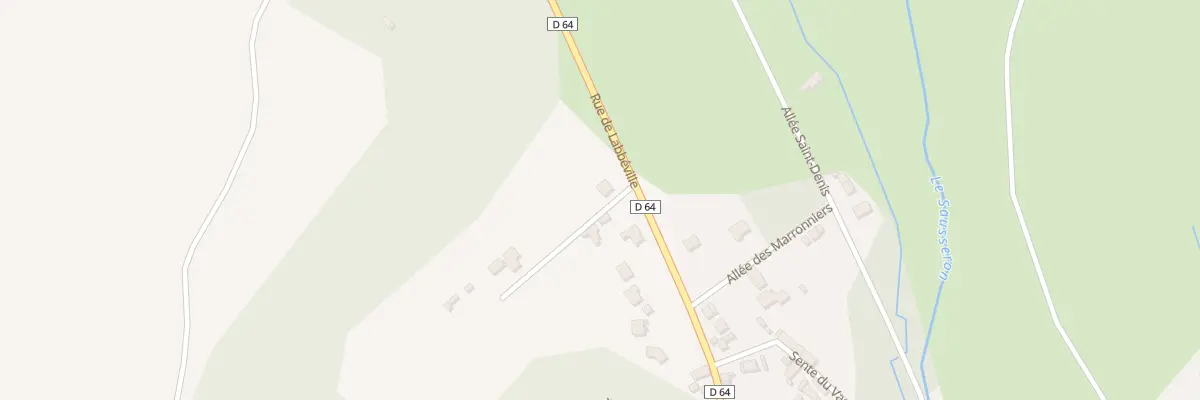 Plan du 59 Rue de Labbeville à Nesles-la-Vallée