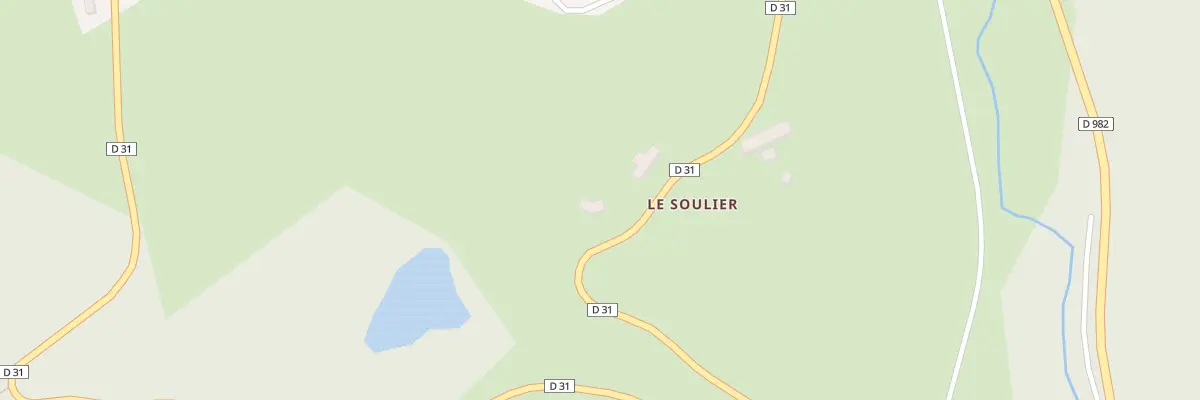 Plan du 4 Le Soulier à Clairavaux