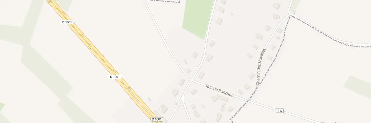 Plan du 5 Rue de Montreuil Mattencourt à Abbecourt