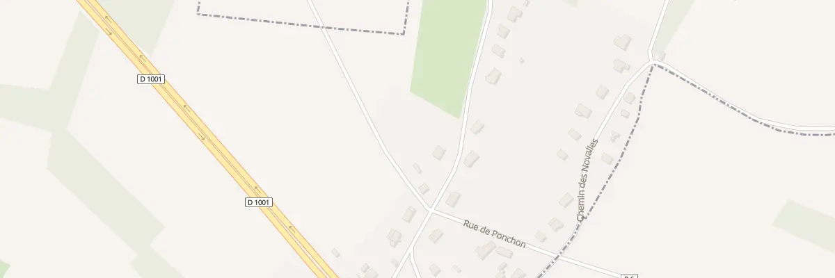 Plan du 7 Rue de Montreuil Mattencourt à Abbecourt
