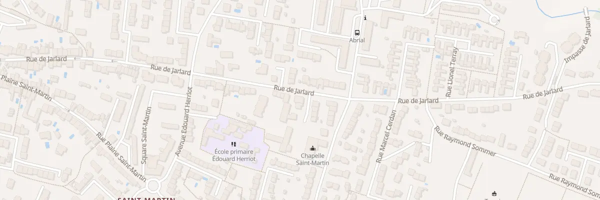 Plan du 100 Rue de Jarlard à Albi