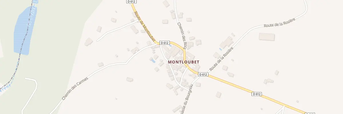 Plan du 5108 Montloubet à La Capelle-Bleys