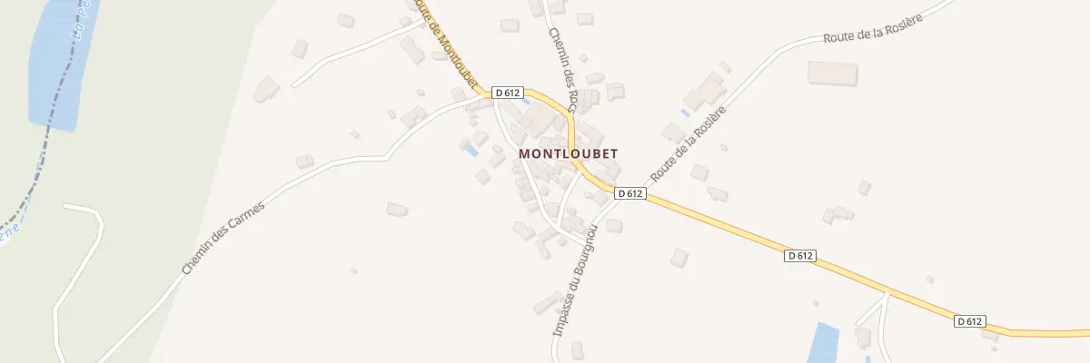 Plan du 5107 Montloubet à La Capelle-Bleys