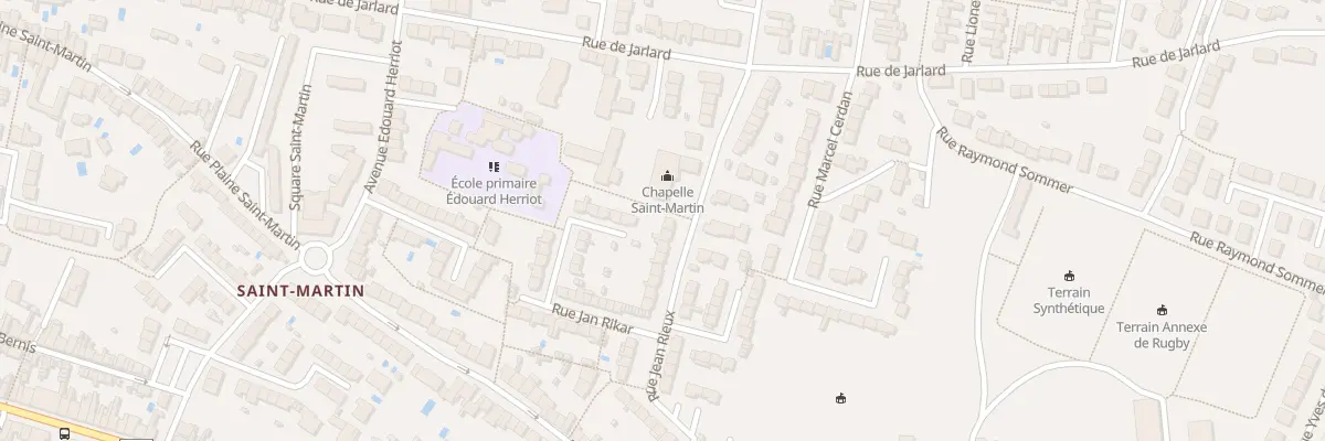 Plan du 38 Rue Jean Rieux à Albi