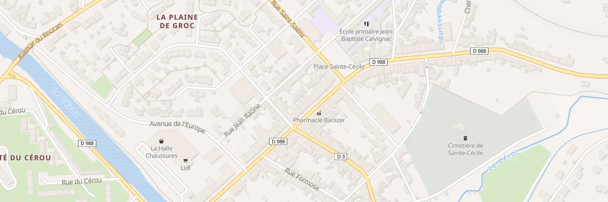 Plan du 37 Av de Rodez à Carmaux