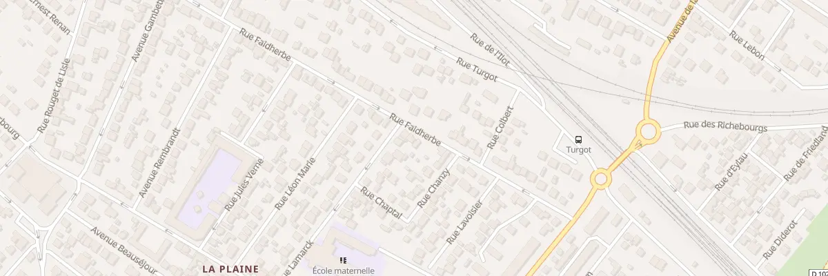Plan du 62 Rue Faidherbe à Sartrouville