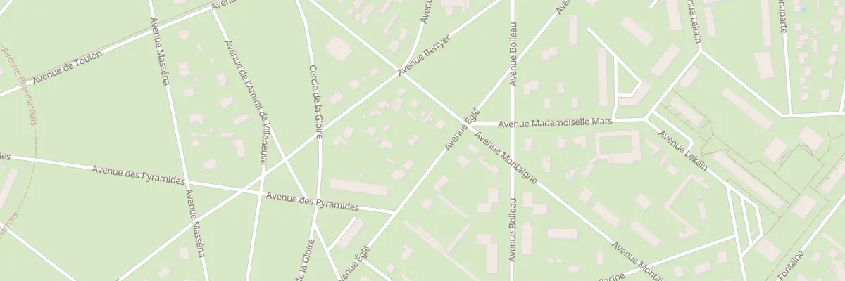 Plan du 58T Av Eglé à Maisons-Laffitte