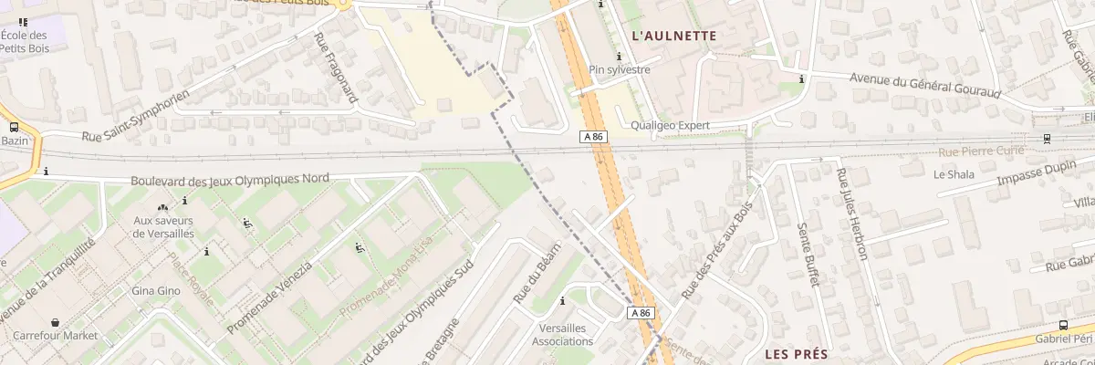 Plan du 13T Rue Georges Chaumette à Viroflay