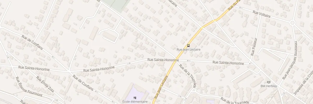 Plan du 34 Rue Sainte-Honorine à Herblay-sur-Seine