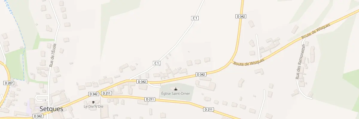 Plan du 47 Rte Nationale à Setques