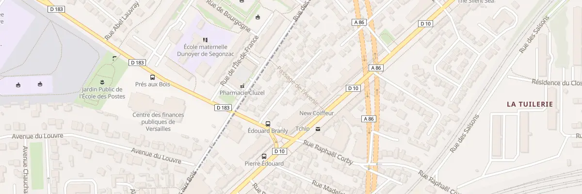 Plan du 5 Rue E Branly et E Roger à Viroflay
