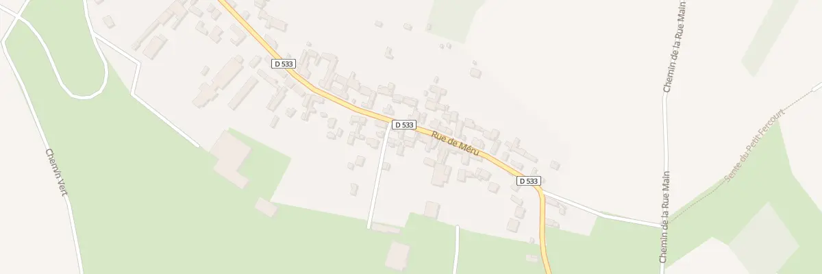 Plan du 16 Rue de Meru à Laboissière-en-Thelle