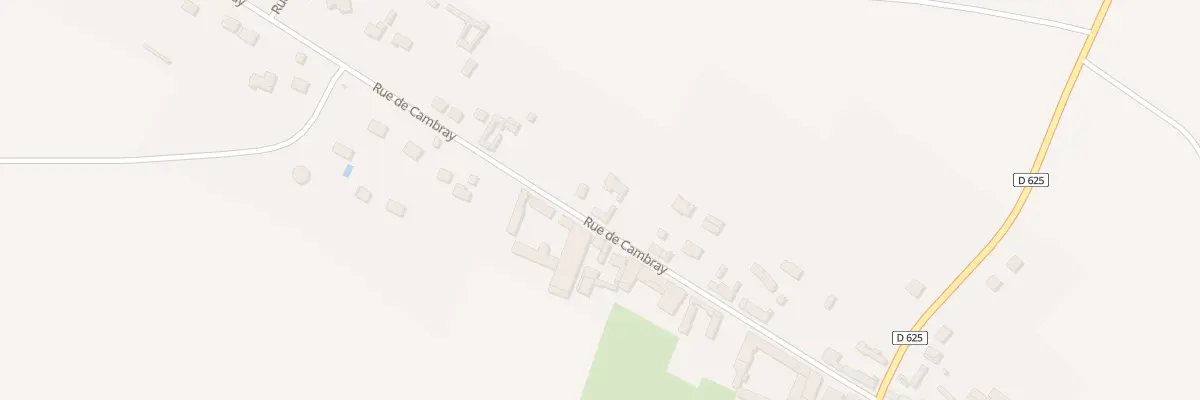 Plan du 11 Rue de Cambray à Maulers