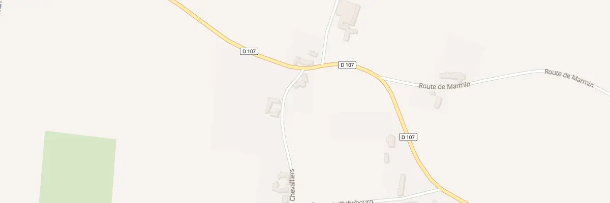 Plan du 1 Rte des Chevalliers à Ouvrouer-les-Champs