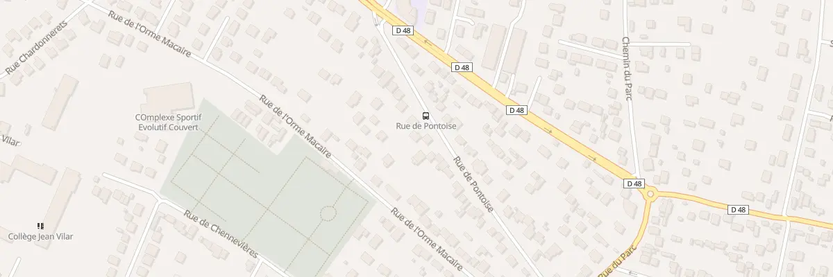 Plan du 85 Rue de Pontoise à Herblay-sur-Seine