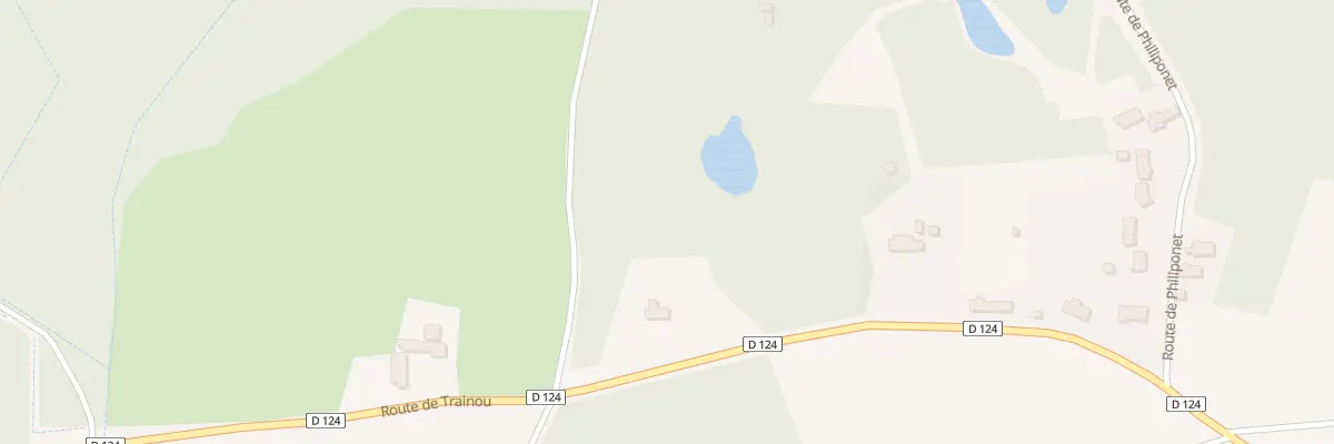 Plan du 1324 Rte de Trainou à Sully-la-Chapelle