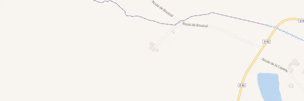Plan du 1148 Rte de Bouscal à Vénès