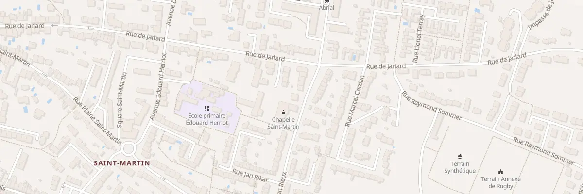 Plan du 44 Rue Jean Rieux à Albi