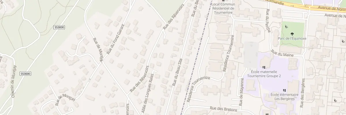 Plan du 27 Rue du Beau Site à Bures-sur-Yvette