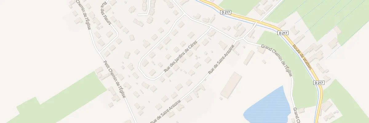 Plan du 308 Rue des Jardins Ceres à Ruminghem