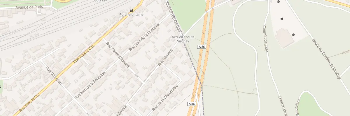 Plan du 3B Rue Rémont à Versailles