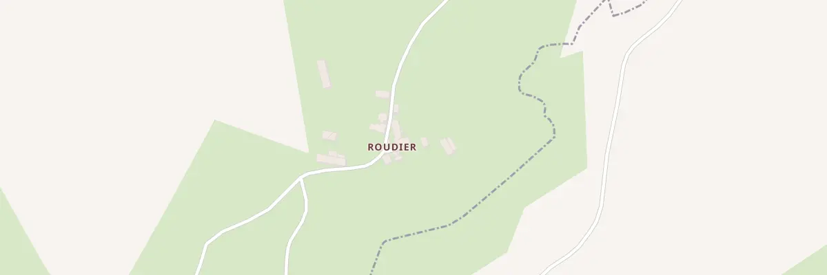 Plan du 3 Le Roudier à Siran
