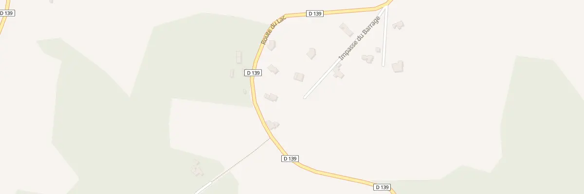 Plan du 947 Rte du Lac à Almayrac